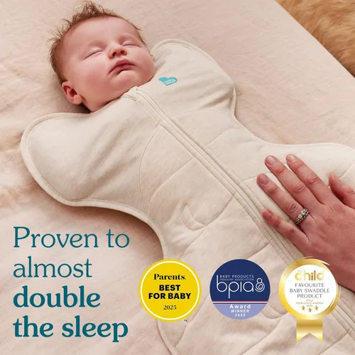 Miniatura 3 de Love to Dream Swaddle UP Warm, 2.5 TOG, dramáticamente mejor sueño, permite que el bebé duerma en la posición preferida de brazos arriba