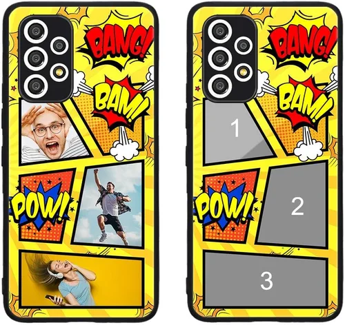 Miniatura 150 de Funda de teléfono personalizada para Samsung Galaxy S22+ / S22 Plus 5G, funda de TPU suave de vidrio templado antiarañazos personalizada con foto