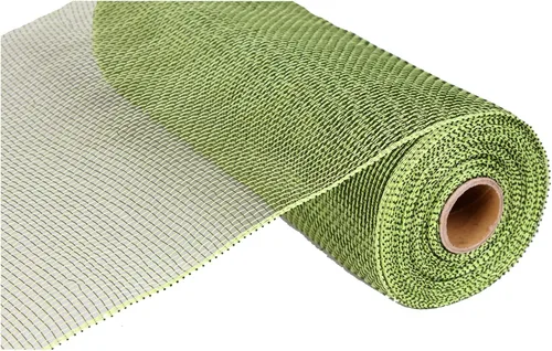 Miniatura 6 de Cinta de malla de poliéster en 10 pulgadas x 30 pies. Verde manzana no metálico