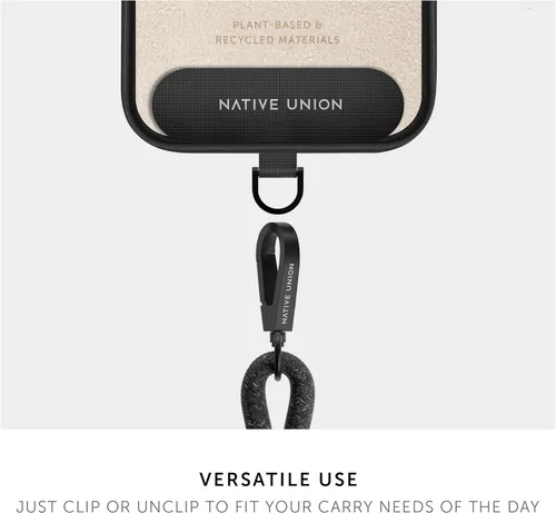 Miniatura 8 de Native Union Correa ajustable y desmontable para teléfono, compatible con iPhone 16, 15, 14, 13 y la mayoría de los teléfonos inteligentes, Arenisca