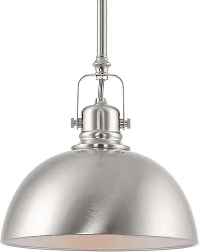 Kira Home Belle - Lámpara colgante industrial contemporánea de 9 pulgadas, longitud ajustable + articulación giratoria de la pantalla, acabado de