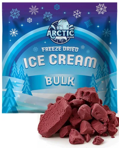 Miniatura 62 de Arctic Farms Trozos de Helado Liofilizado a Granel - No se Derrite (Mantequilla de Maní) (1 libra)