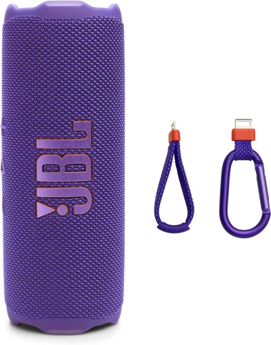 JBL Flip 7 - Bocina portátil impermeable y a prueba de caídas, potente sonido JBL Pro con refuerzo de sonido AI, 16 horas de tiempo de reproducción