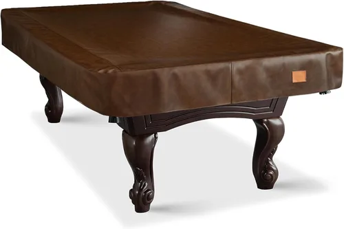 Miniatura 11 de Cubierta de mesa de billar de cuero sintético resistente, cubierta impermeable y resistente a desgarros para mesa de billar de 7/8/9 pies, 8 pies