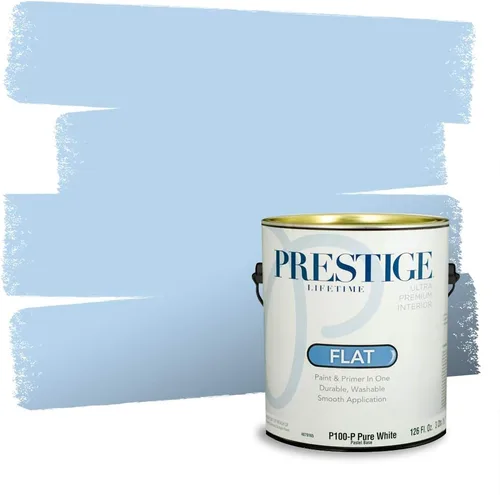 Miniatura 645 de Pintura Exterior + imprimación PRESTIGE, todo-en-uno, 1 galón, acabado mate, color comparable al Valspar* Royal Gray* VS151-Gris real
