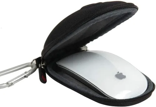 Miniatura 7 de Hermitshell Estuche de transporte duro para Apple Magic Mouse (I y II 2ª generación) (nailon rosa)