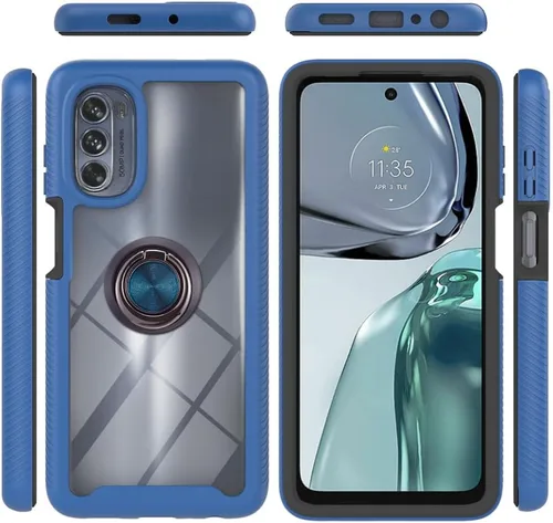 Miniatura 79 de Funda compatible con Xiaomi Poco M5s 4G, compatible con Redmi Note 10 4G / Note 10S 4G / Note 11 SE (India), funda para teléfono 3 en 1, color azul