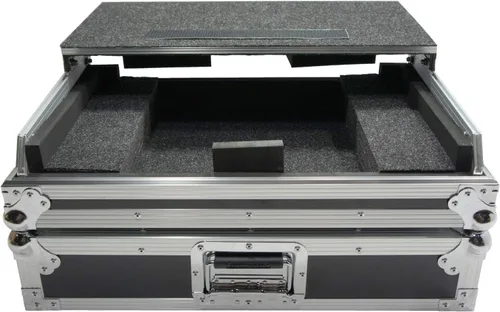 Miniatura 6 de Harmony Audio DJ HCNVLT Flight Glide - Soporte para laptop Road DJ - Carcasa personalizada compatible con Numark NV