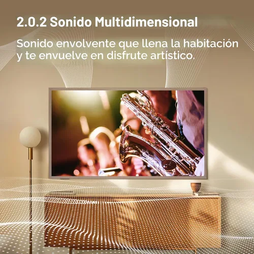 Miniatura 13 de Hisense Serie S7N CanvasTV QLED 4K de 85 pulgadas, Dolby Vision HDR Google Smart TV (85S7N, modelo 2025) - 144Hz, modo artístico, panel