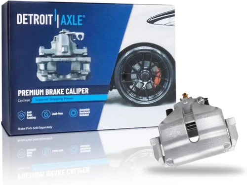 Miniatura 128 de Detroit Axle - 4 pinzas de freno para Honda Element 2003-2011 Pinzas de freno de disco con soportes 2004 2005 2006 2007 2008 2009 2010 reemplazo