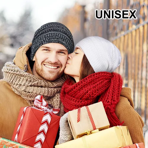 Miniatura 8 de Omechy - Gorro de punto para hombre de invierno gorro cálido