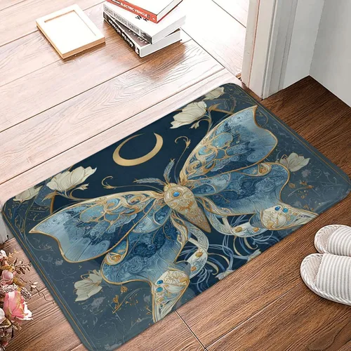 Miniatura 20 de Tapete de bienvenida con bandera americana, tapete suave para cocina, para exteriores, 4 de julio, lavable, decoración del hogar, 23.6 x 15.7