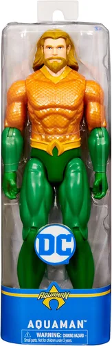 Miniatura 2 de DC Comics - Figura de acción de Aquaman de 12 pulgadas