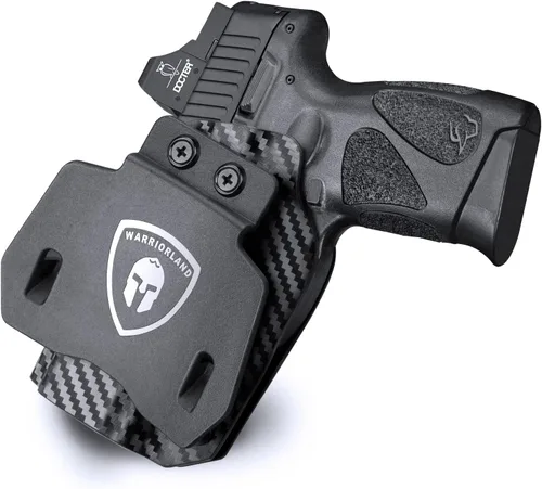 Miniatura 9 de WARRIORLAND Funda OWB Kydex con corte óptico, ajuste seleccionado para Glock 17/19/19X/43/43X MOS, sin riel 1911, Hellcat/Hellcat Pro, Taurus Glock