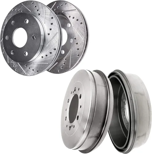 Miniatura 55 de Detroit Axle - Rotores de freno delanteros para Lexus GS350 GS430 GS450h GS460 IS200t IS250 IS300 IS350 Reemplazo de rotores de freno perforados