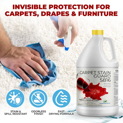 Miniatura 2 de Spray Protector contra Manchas - Protector de Tela Seguro en Aerosol y Guarda contra Manchas 5816 para Tapicería, Alfombras, Felpudos, Cortinas
