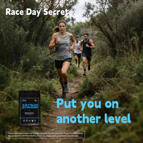 Miniatura 3 de KatsuoStamina Katsuo Stamina– Suplemento deportivo de resistencia: maratón/trail run triatlón esquí montañero/resistencia mejorada/ayuda a reducir