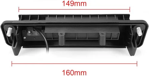 Miniatura 4 de Vlicevrn CCD Cámara de visión trasera para automóvil con mango de maletero con lente de ojo de pez, visión nocturna, cámara de estacionamiento