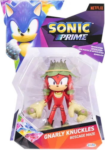 Miniatura 6 de Sonic Prime Figura de acción articulada de 5 pulgadas - Nudillos Gnarly