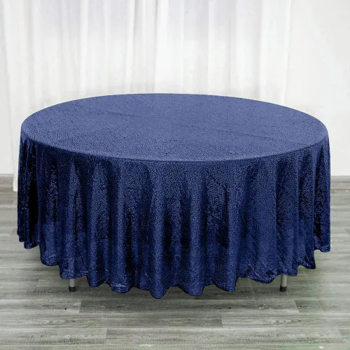 Miniatura 12 de Tableclothsfactory Luxury Collection - Manteles redondos de lentejuelas de 108 pulgadas, color dorado