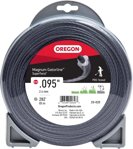 Miniatura 8 de Oregon 574117 Magnum Supertwist - Línea de recortadora de 0.095 pulgadas, rosca de 1/2 libra