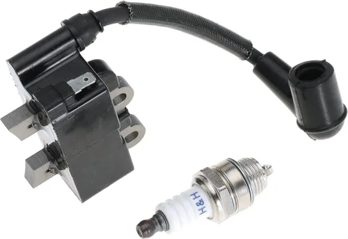 Miniatura 2 de Bobina de encendido 291337001 con bujía para Ryobi RY254BC 25.4CC y RY252CS RY253SS RY251PH 25cc recortadora de cuerda 2 ciclos cortador de cepillo