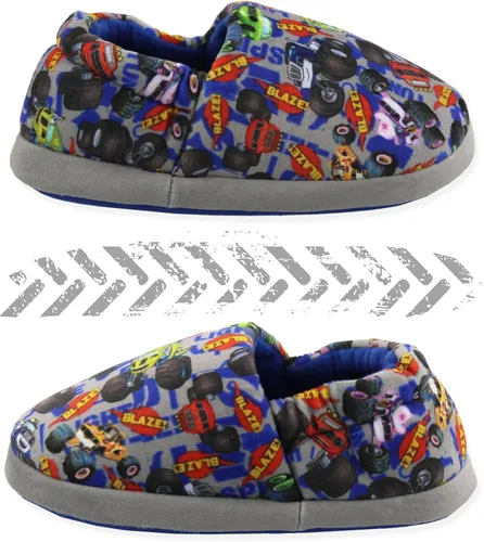 Miniatura 5 de Blaze and The Monster Machines - Pantuflas de felpa para niños pequeños