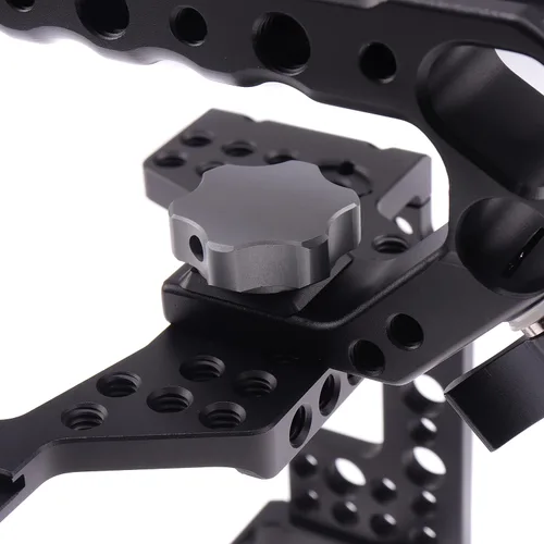 Miniatura 5 de Hersmay Jaula para Canon M5 M50 II con mango superior, jaula de cámara para cámara Canon EOS M50 Mark II/M50/M5, Vlogging Video Shooting Cine Rig