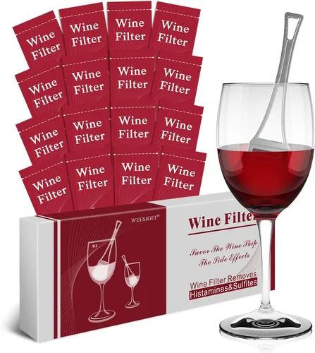 Miniatura 8 de Purificador de sulfito de varita de vino: removedor de filtros de vino, histaminas, sulfito, reduce los dolores de cabeza, alivia y sensibilidades