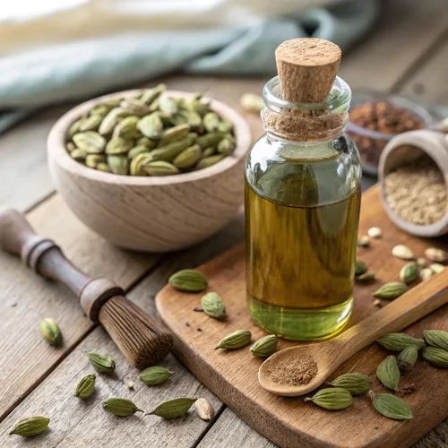 Miniatura 3 de Extracto de Cardamomo Puro para Hornear y Mixología - 100 Porciones de Saborizante Natural Premium para Cocinar, Postres, Bebidas - Kosher, Apto