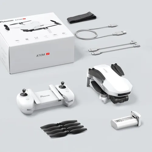 Miniatura 8 de Potensic ATOM LT - Dron GPS de menos de 249g, 2 baterías 80 minutos, cámara EIS 2.5K, transmisión FPV de 4KM, motor sin escobillas, retorno
