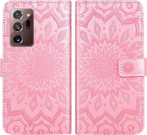 Miniatura 5 de Funda para teléfono Samsung Galaxy Note 20 Ultra Glaxay Note20 Plus 5G con protector de pantalla de vidrio templado, funda delgada de cuero con Oro