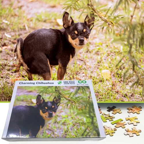 Miniatura 14 de Rompecabezas de 1000 Piezas de Perros Haciendo Popó para Adultos - Divertido Rompecabezas de Broma de Cachorritos Haciendo Popó para Amantes