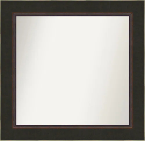 Miniatura 149 de Amanti Art Espejo personalizado, espejo de baño de bronce Milano, espejo de pared o espejo de tocador de baño sobre el fregadero