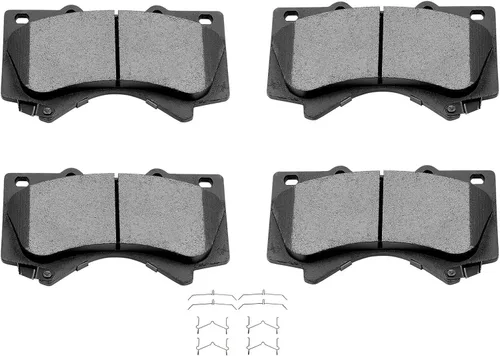 Miniatura 9 de SCITOO Juego de pastillas de freno de cerámica D273 Reemplazo delantero 1984-1985 para Honda para Accord,1988-2000 para Honda para Civic, 1993-1997