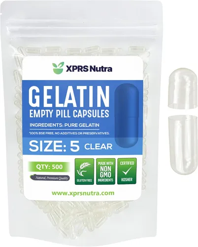 Miniatura 9 de XPRS Nutra Cápsulas vacías de tamaño 5 – 100 cápsulas de gelatina vacías muy pequeñas – Pastillas de relleno de cápsulas de bricolaje – Cápsulas