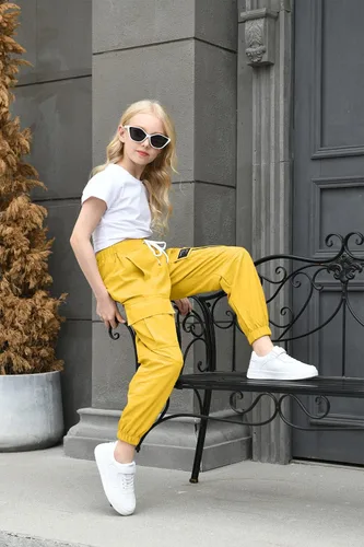 Miniatura 4 de Pantalones cargo casuales para niñas y mujeres, 6 años - mujer 3XL