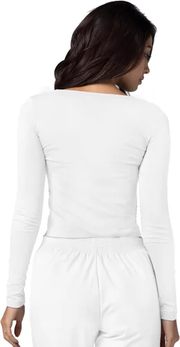 Miniatura 3 de Adar Underscrubs - Camiseta de manga larga para mujer, paquete de 3