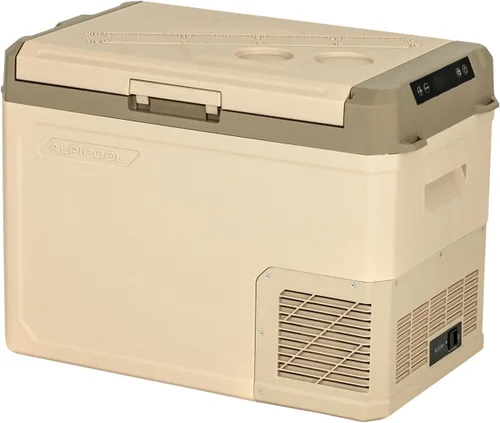 Miniatura 8 de Alpicool Refrigerador portátil GE30 de 30 cuartos de galón, congelador de coche de 12 voltios, refrigerador de enfriamiento rápido, con 12/24 V CC