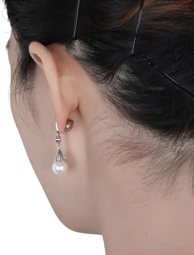 Miniatura 4 de Reemplazos de Parte Trasera de Pendientes, 4 Piezas de Parte Trasera de Pendientes para Tachuelas, Pendientes de Diamante, Parte Trasera