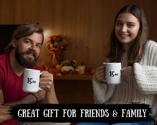Miniatura 5 de Olla Podrida - Taza divertida para amantes de la comida, regalo de adicto con la frase "I Just Really Love Coffee Tea Cup", grande de 15 onzas