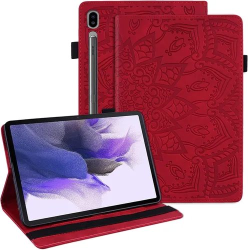 Miniatura 16 de Dteck Funda inteligente de cuero para Samsung Galaxy Tab S8 Ultra de 14.6 pulgadas 2022, azul con bolsillo frontal, soporte de múltiples ángulos