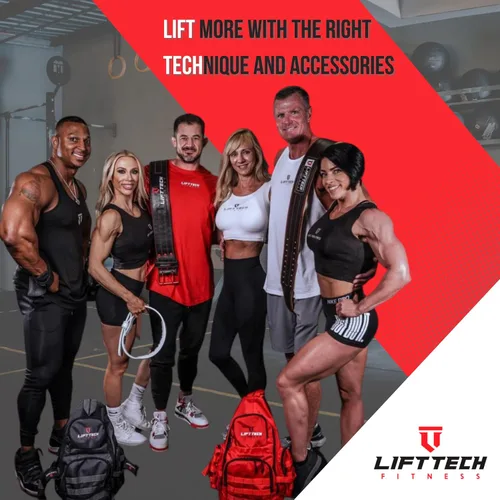 Miniatura 7 de Lift Tech Fitness Cinturón de levantamiento de pesas de 4 pulgadas, cinturón de entrenamiento de cuero para hombres y mujeres, cinturón de gimnasio