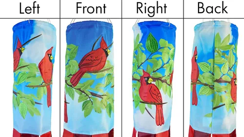 Miniatura 4 de In the Breeze 5072 — Birdhouse Garden 40 pulgadas Windsock — Decoración colorida para colgar al aire libre