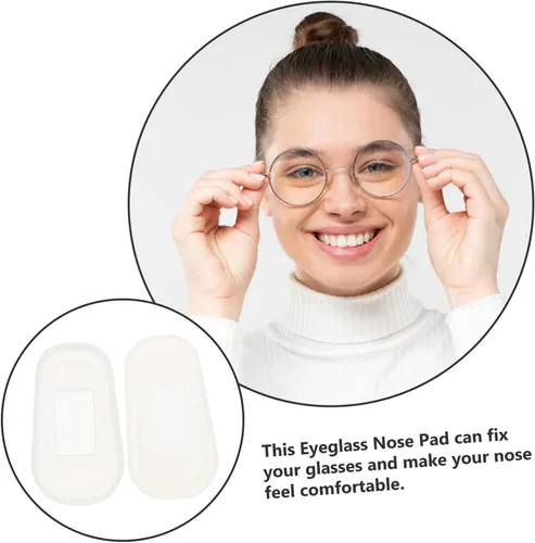 Miniatura 6 de GLEAVI 36 pares de almohadillas de silicona para la nariz, cojín antideslizante y suaves agarres de nariz para anteojos, gafas de sol, duraderas