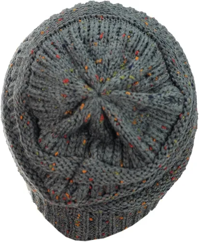 Miniatura 137 de C.C Trendy Warm Chunky Soft Stretch Cable Knit Beanie