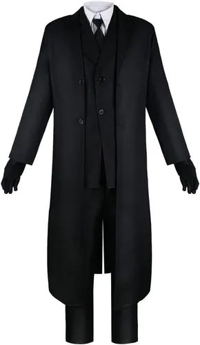 Miniatura 2 de Buyoem Dazai - Disfraz de cosplay para Halloween, Navidad, anime, Chuuya, cosplay, uniforme para adultos, hombres y mujeres Color4