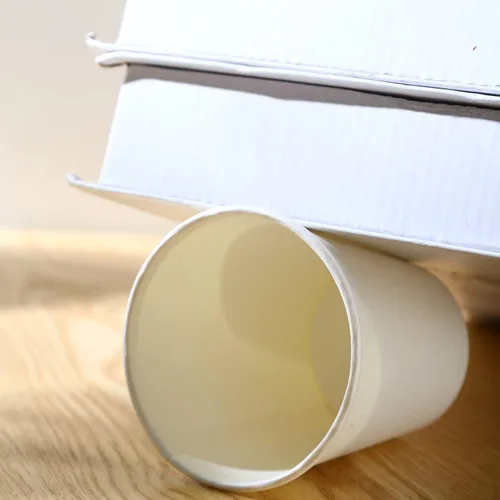 Miniatura 3 de 100 tazas de café caliente desechables Park - Vasos de papel a granel de 8 onzas, tazas desechables