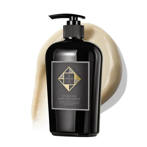 HADAT Hydro Spa - Tratamiento capilar profesional para reparación y brillo hidratante profundo, aceite de macadamia, calidad de salón para cabello