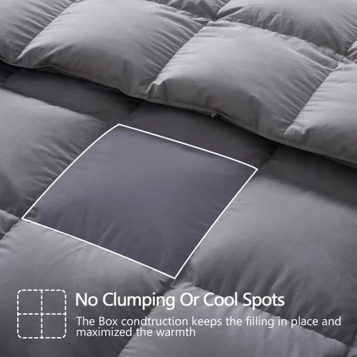 Miniatura 3 de Globon Edredón de Plumón Ultra-Suave Tamaño Twin, Inserto de Edredón Esponjoso de Lujo Colección Hotel para Todas las Estaciones, Funda Silenciosa